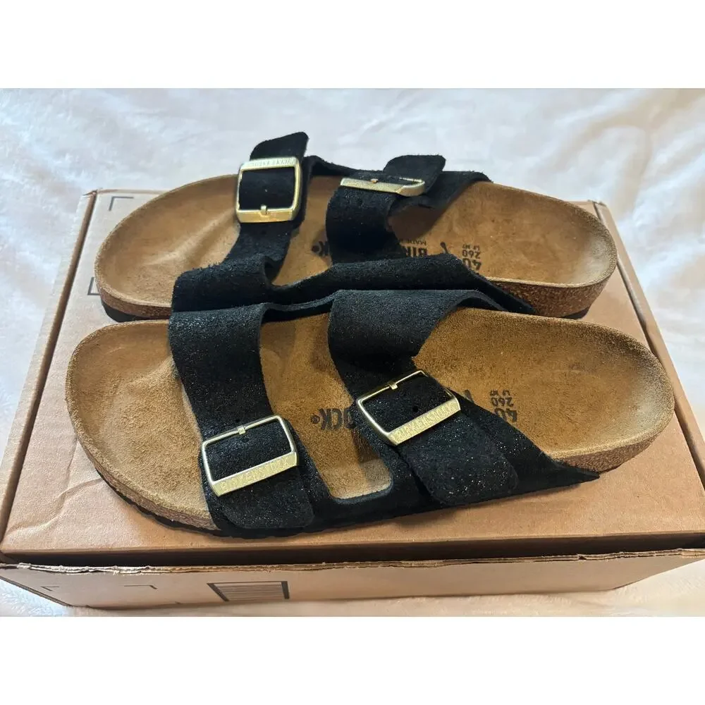 NWT Birkenstock Arizona - Shimmering size 40 (9-9.5)
